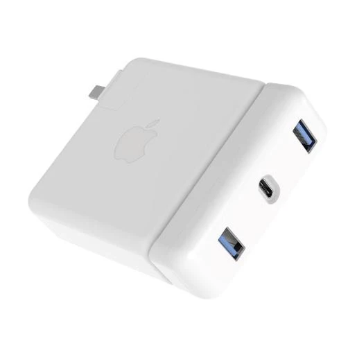 Зарядный адаптер. USB- хаб для MacBook Pro 1". HyperDrive USB-C Hub for 1" MacBook Pro 87W Power Adapter