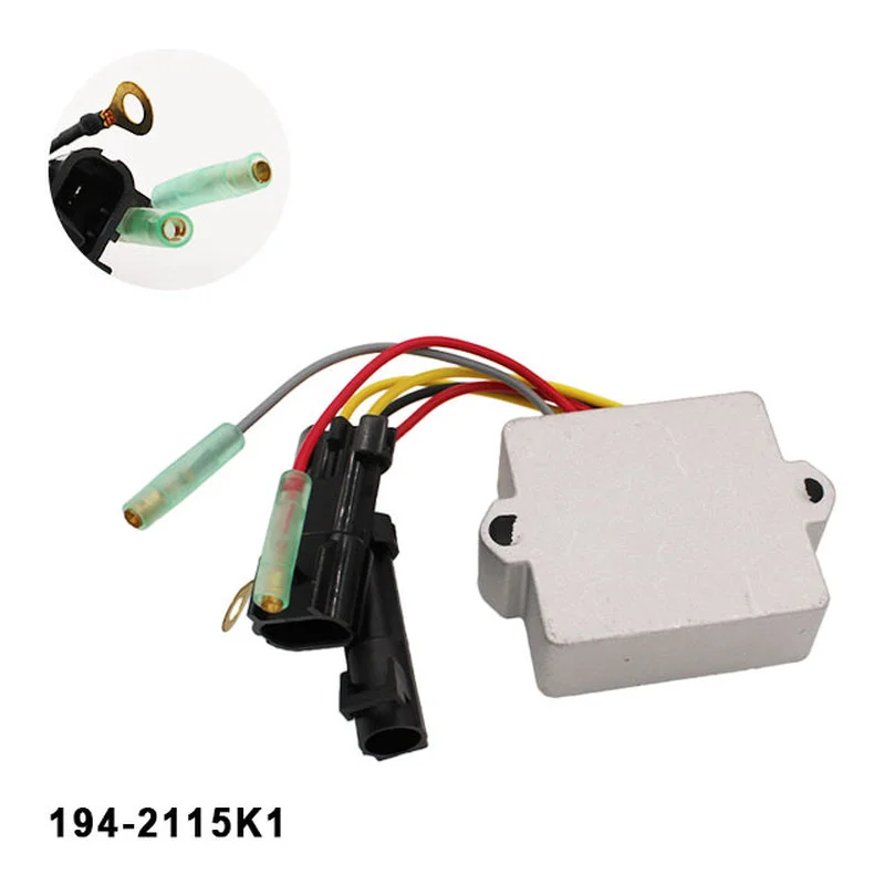 

Voltage Regulator Rectifier 893640T01 18-5732 194-2115K1 for Mercury Outboard 5 Wires Marine 4 Stroke 25HP 30HP 40HP 50HP 60HP