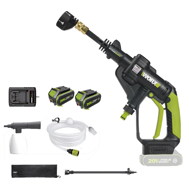 WorxWU629CarWasherHighpressurecleanerselfprimingHousehold