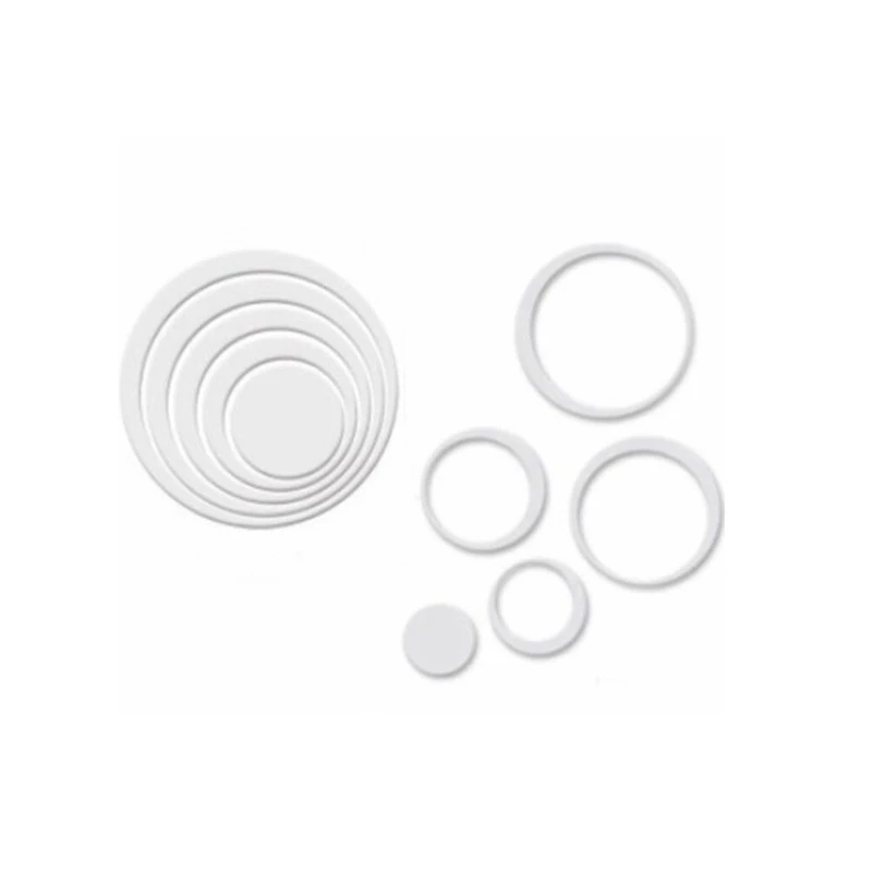 White DIY наклейки-круги украшения для закрытых помещений стерео Съемные 3D художественные настенные наклейки Pegatinas де Pared наклейки Muraux Pour Enfants - Цвет: White
