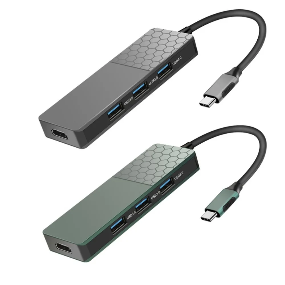 Type-C док-станция type c концентратор Многофункциональный usb-хаб Hdmi 4K ноутбук низкотемпературный аксессуары usb-хаб