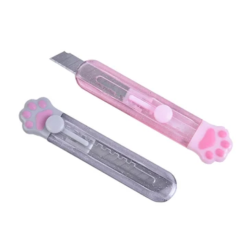 

Cute Cat's Claw Mini Portable Utility Knife Hand-made Paper Knife Stationery