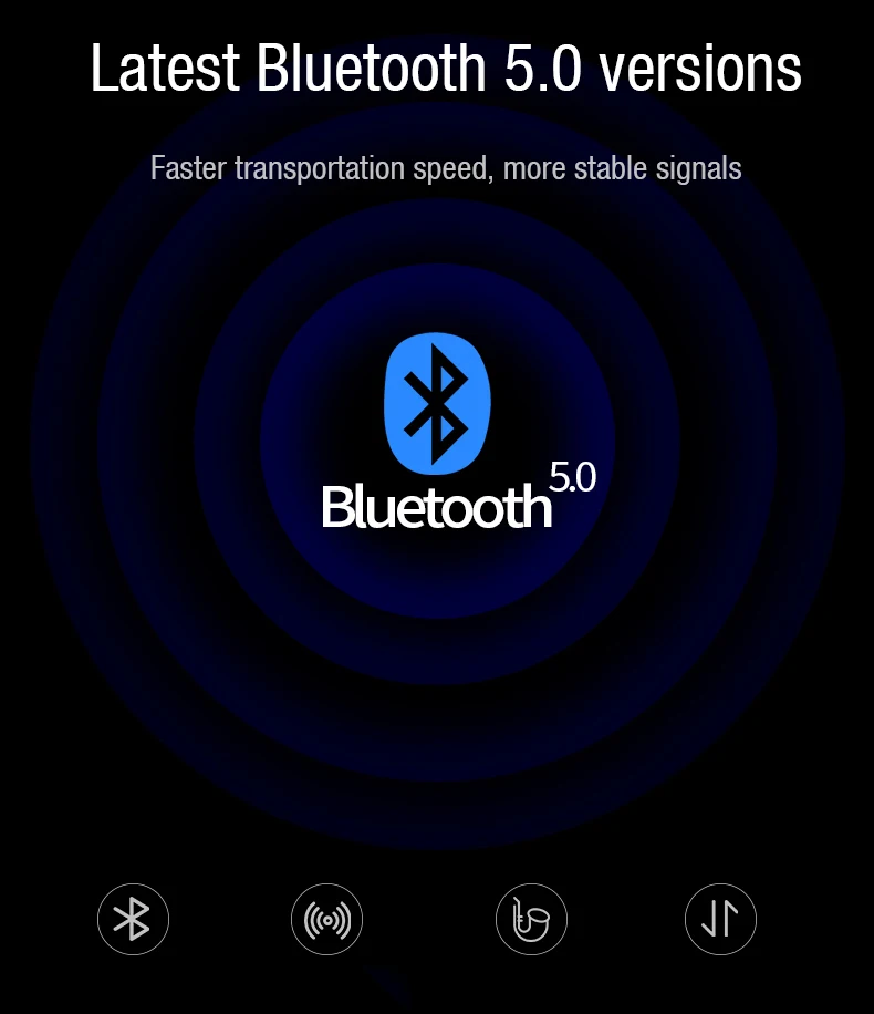Graphene 5,0 Bluetooth наушники беспроводные гарнитуры Nosice шумоподавление HD микрофон громкой связи бизнес драйвер для iPhone Xiaomi