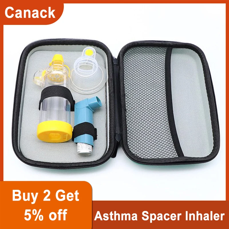 Tanie Profesjonalny Adult/pediatryczny/Baby astma Spacer inhalator Spacer urządzenie silikonowe aerozol kabiny