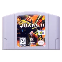 Quake II USA 64 бит игры шутеры игры видеоигры картридж консоль карты английский язык США Версия для nintendo - Цвет: Quake II USA