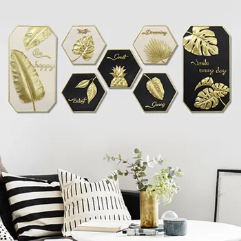 

Nordic restaurant wall decoration plant wall hanging tea shop home living room wall arrangement green plant pendant A469