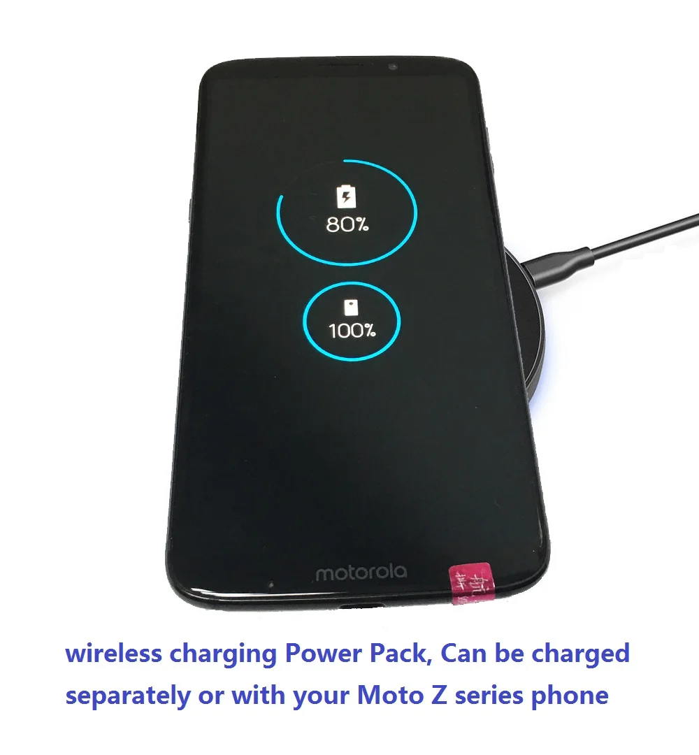 Extra battery  charging case For motorola moto Z4
