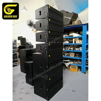 

Goldensoil Audio LA-208 Dual 8 Inch Line Array Speaker Passive High Power Pro Audio System Two way Professional Sound System