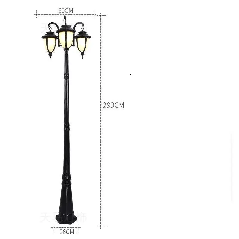Sokak Lambasi Farola Straatverlichting Jalan Tenaga Surya светильник Exterieur Плаза лампион светодиодный внедорожный уличный светильник