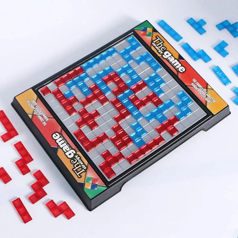 Новинка, настольная игра, подарок Blokus, развивающие модные игрушки для детей, для семьи, смешное развлечение настольная игра