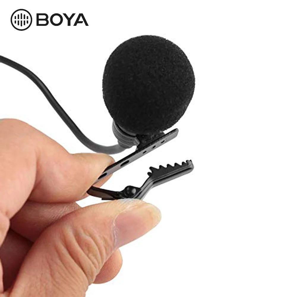 BOYA BY-M11C Lavalier microfone конденсатор Профессиональный кардиоидный отворот микрофонная система разъем XLR с низкорезным фильтром