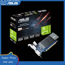Asus GT710-SL-2GD5-BRK Graphics GeForce® GT 710 DDR5 2GB 1GB PCI Express 2.0 HDMI-Compatible DVI Video Card