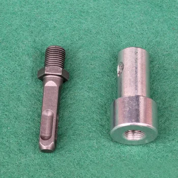 

Drill Bit Adapter DIY Universal Accessories Earth Auger Square Electric Power Tool Durable Shank Converter SDS Arbor Head