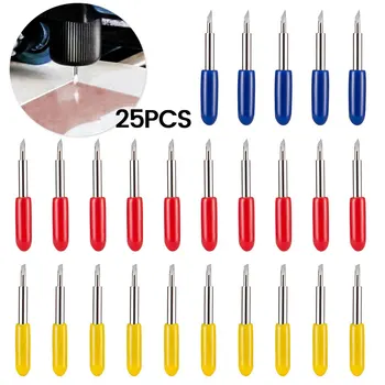 

25PCS Cutter Roland Blade 30 45 60 Degree Roland Cricut Cutting Plotter Offset Cricut Machine Milling Cutter Router Bit
