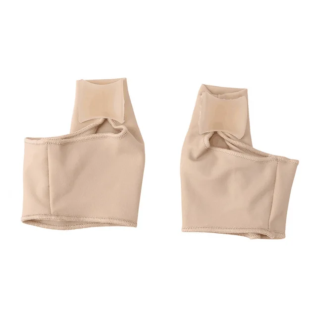 1Pair Big Bone Orthopedic Bunion Correction Pedicure Socks Silicone Hallux Valgus Corrector Braces Toes Separator Feet Care Tool L-40-45 yards