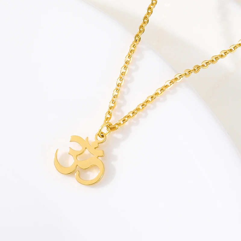 Om Chakra Necklace Mala Yoga Chakra 