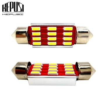 

2x c5w led CANBUS led bulb 12V Festoon31mm 36mm 39mm 41mm c10w reading lamp car Interior Light for focus 2 mondeo galaxy white