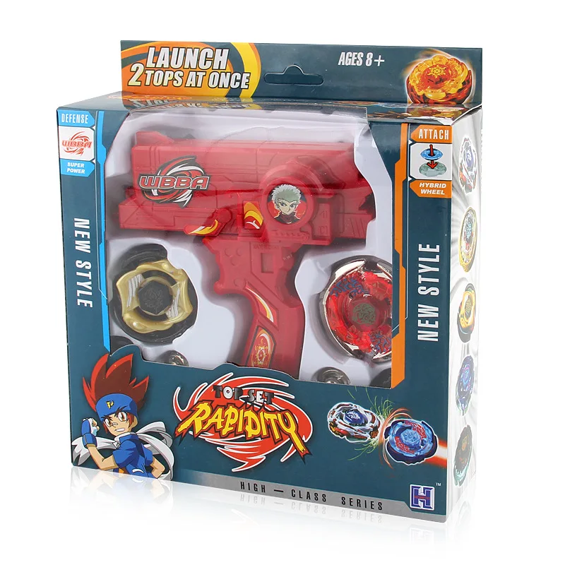 Beyblade Burst Toys Set With Dual Launchers,Beyblade Metal Fusion Spinning Top Toys For Competition (9)