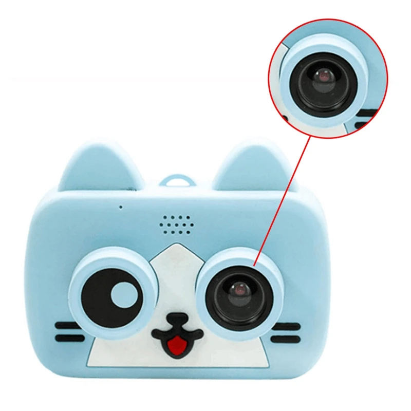 Children's Camera Photography Digital Camera Fun Student Cartoon Camera Wifi One-Click Sharing Picture 1200W 2-Inch Digital Came
