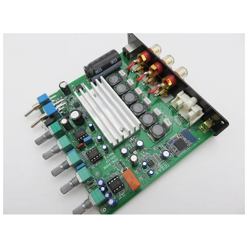 KYSLB DC12-24V 2*50 Вт+ 100 Вт TPA3116 CSR8635 4,0 Bluetooth усилитель высокой мощности 2,1 цифровой усилитель HIFI с NE5532 Op Amp