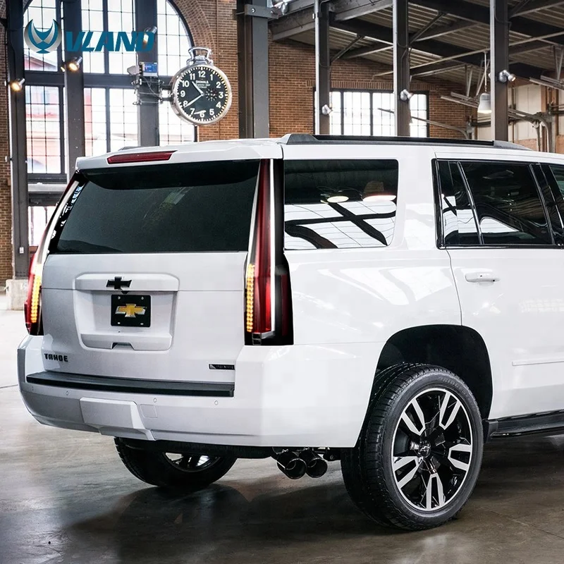 2 шт. светодиодный задний фонарь для Chevrolet Suburban Tahoe GMC Yukon светильник 2007 2014 с желтым