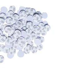 100 шт./лот) 13,56 МГц NFC стикер Клей 25 мм Монеты карты 3M теги Ntag213(совместимый 203) ПВХ водонепроницаемый для всех NFC телефонов