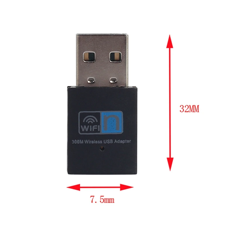 Горячее предложение-мини 300M USB2.0 RTL8192 Wifi ключ WiFi адаптер беспроводной wifi ключ сетевая карта 802,11 n/g/b Wifi LAN адаптер