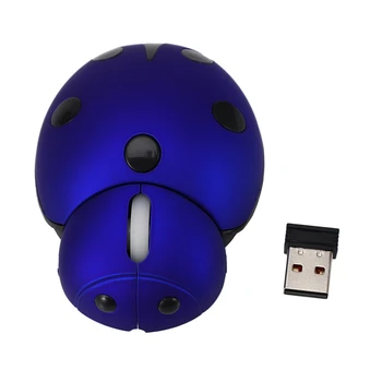 

2.4Ghz Beetle Wireless Usb Gaming Mouse Cute Animal Computer Mouse Without Battery Plastic