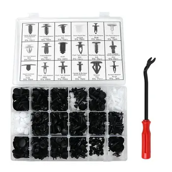 

415Pcs Push Retainer Kit with Fastener Remover, Auto Trim Clips Assortment