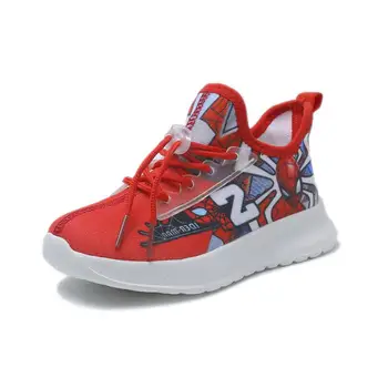 

Autumn Kids Shoes Boys Girls Sneakers Breathable Patchwork Lace Up Sport Running Children Shoes For Girls Casual Shoes 2020