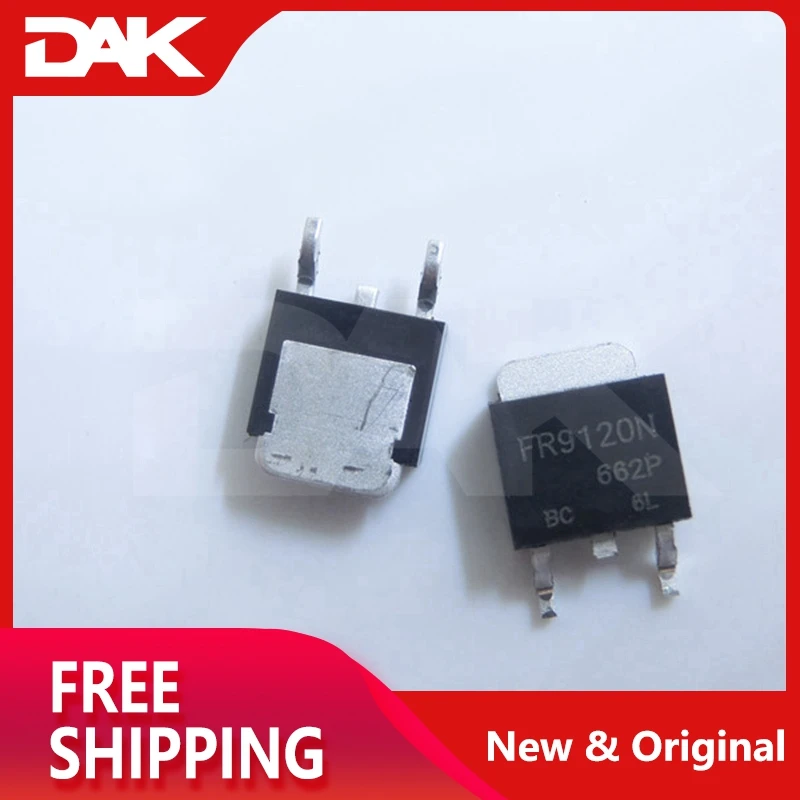 10 шт. IRFR9120N TO-252 power MOSFET(Vdss =-100 в, Rds(on) = 0.48ом, Id =-6.6A) Микросхема