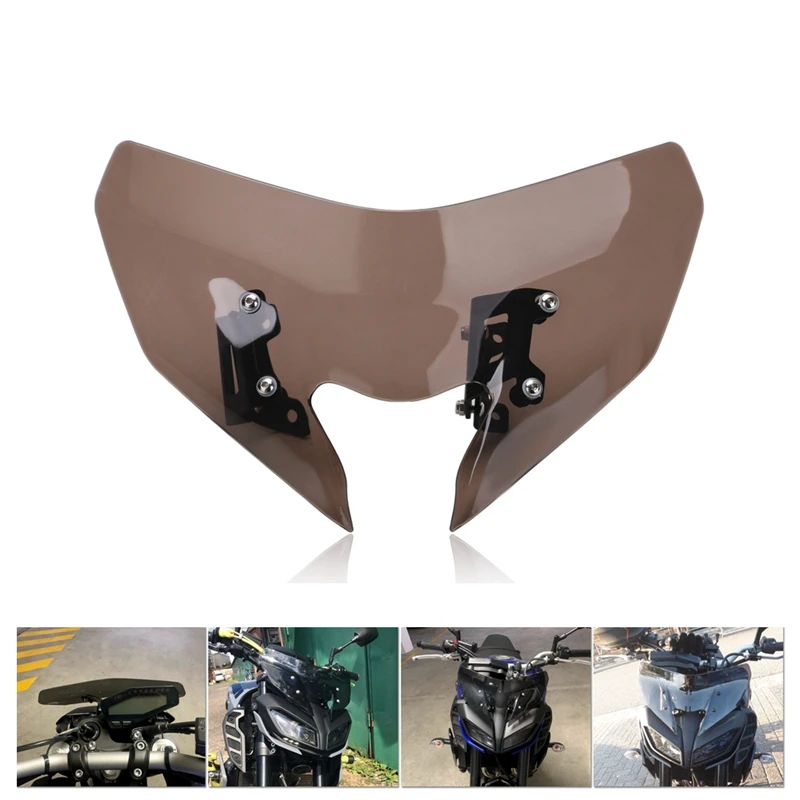 Windshield for YAMAHA MT-09/SP FZ-09- 18 19 Windscreen Pare-Brise Motorcycle Wind Deflectors MT-09SP MT09 FZ09 MT FZ 09