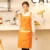 Sleeveless Bib Apron Cute For Woman Kitchen Baking Cooking Adult Work Wear Overall Aprons Print Logo 6