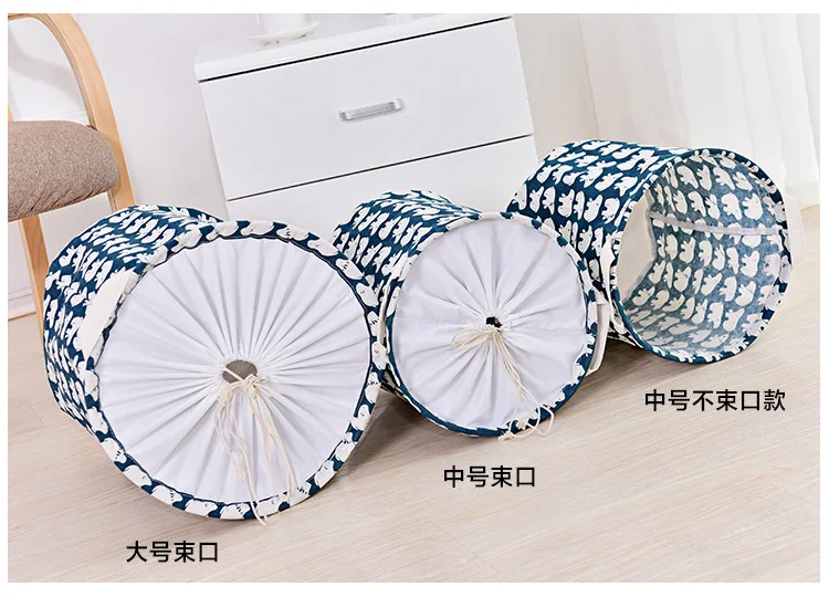 Folding Laundry Basket Dirty Clothes Storage Basket-Clothes Clothing Bucket Charge Toy Frame Put Storage Basket for Soiled Cloth