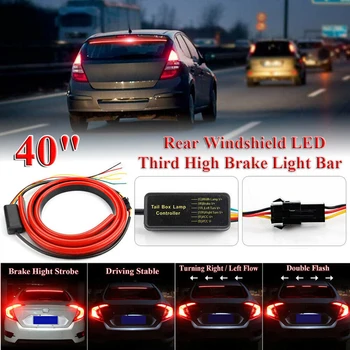 

40'' Car LED Centre High Mount Third Stop Brake Light Bar Signal Lamp Universal
