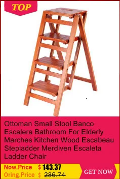 Cucina Османская маленькая Эшелонная Ванная комната для пожилых людей Escalera Marches Scaletta Legno Escabeau стул Merdiven Лестница Стул