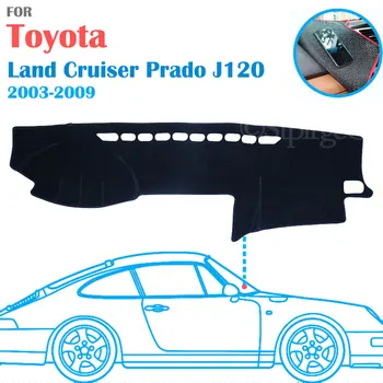 

for Toyota Land Cruiser Prado 120 J120 2003~2009 Car Dashboard Cover Auto Non-slip Dash Mat Silicone Protective Pad 2004 2005