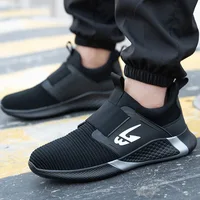 Men's Safety Shoes Steel Toe Work Boots