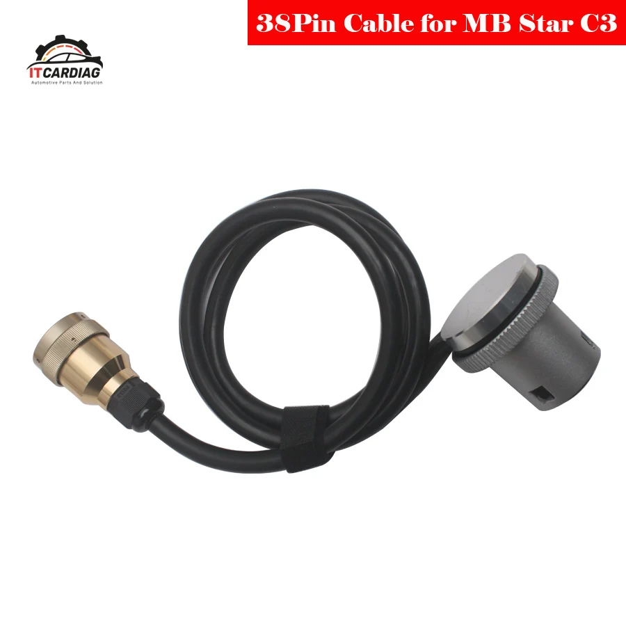 Для Benz 38Pin кабель для MB STAR C3 OBD2 кабели OBDII 38 Pin Тестовый Кабель диагностического