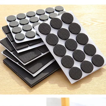 

2-48PCS Self Adhesive Furniture Leg Feet Rug Felt Pads Anti Slip Mat Bumper Damper For Chair Table Protector Hardware