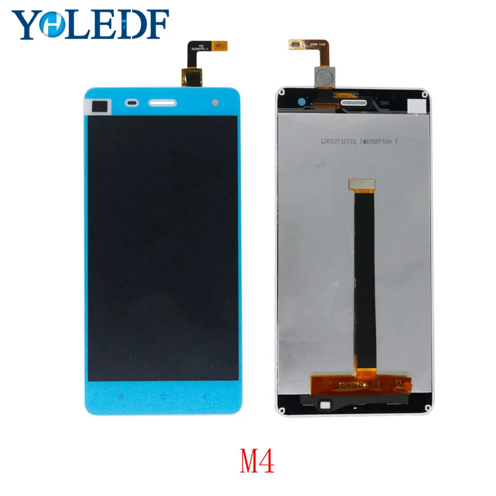 5 0 &quotЖК дисплей для XIAOMi Mi4 ЖК MI4C сенсорный экран дигитайзер с рамкой Xiaomi Mi 4 4C 4i Mi4i