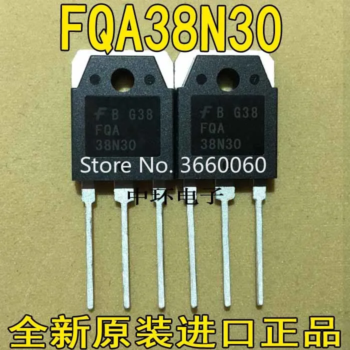 10 шт./лот FQA38N30 FDA38N30 38N30 38A300V
