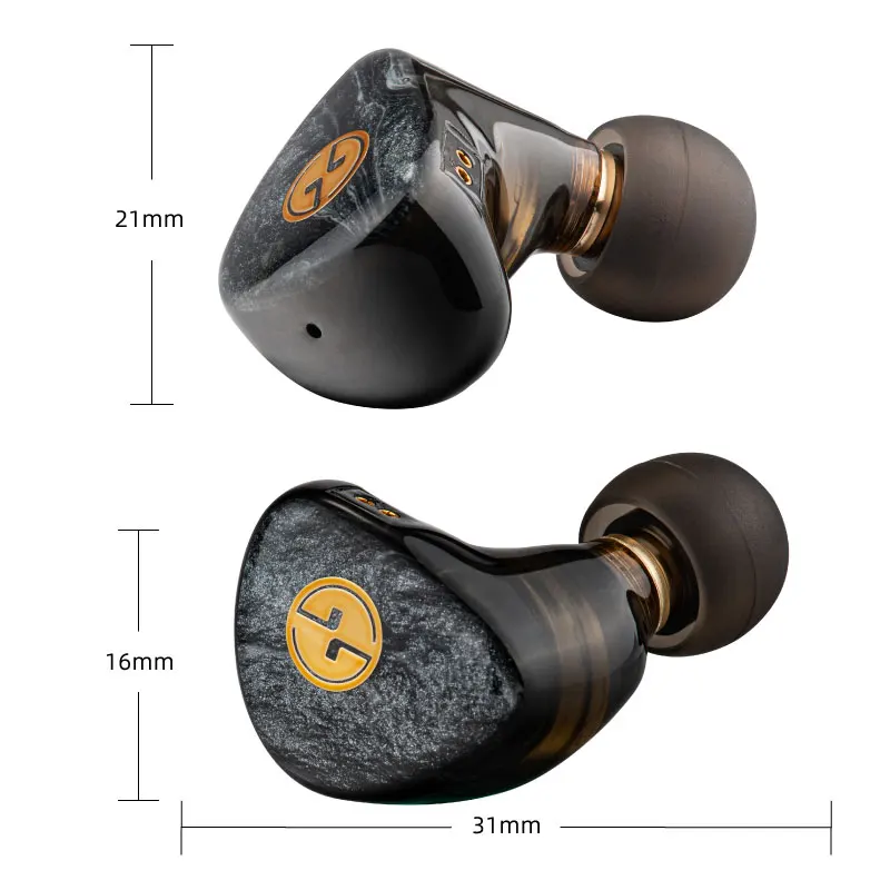 Estanho de Alta Iems com Destacável Além Disso Diafragma Dinâmico Driver Fidelidade no Ouvido Monitor Earbud 2pin t1 t2 Evo Pro t4 p1 t3 Lcp - Image 2