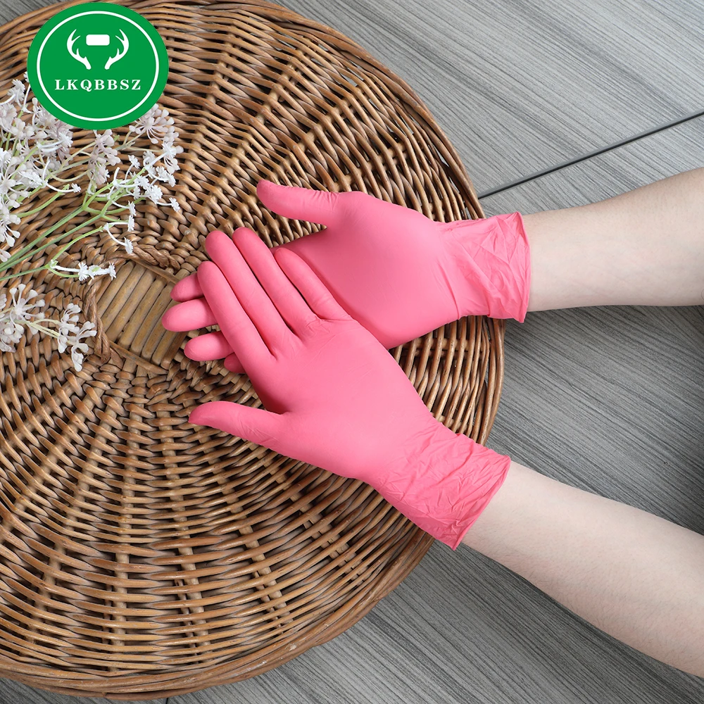 Disposable Gloves Nitrile PVC Latex Dishwashing/Kitchen/Work/Rubber/Garden Universal For Left and Right Hand