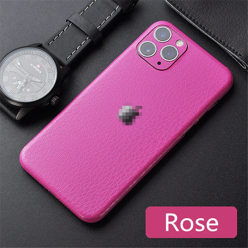 Для iPhone 11 Pro MAX задняя наклейка задняя пленка кожаная наклейка задняя крышка пленка ультра тонкая модная наклейка для iPhone 11 Pro MAX