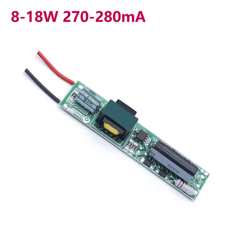 Светодиодный драйвер 8 Вт-18 Вт светодиодный трубки T5 T8 AC220V Питание постоянный ток Напряжение Управление трансформаторы Применение 2 лет