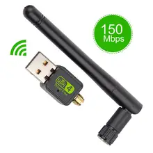 USB Wifi адаптер 150 Мбит/с Antena Wi-Fi USB Адаптер 2,4 ГГц Wi-Fi Dongle Беспроводная сетевая карта Wi-Fi файл приемник Wifi LAN Ethernet