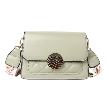 

Fashion Lingge chain bag for women 2020 new Retro Shoulder Messenger Bag luxury PU leather Comfortable shoulder strap female bag