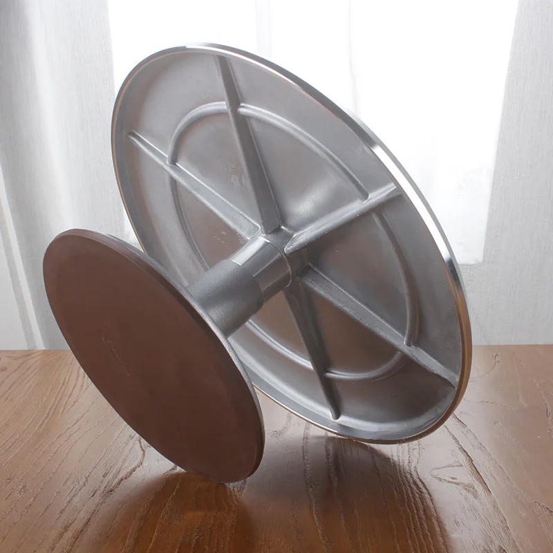 12 дюймов алюминиевый сплав Поворотная тортовница поворотный стол монтажный стол ручной керамический поворотный стол инструмент для выпечки сопло печенья