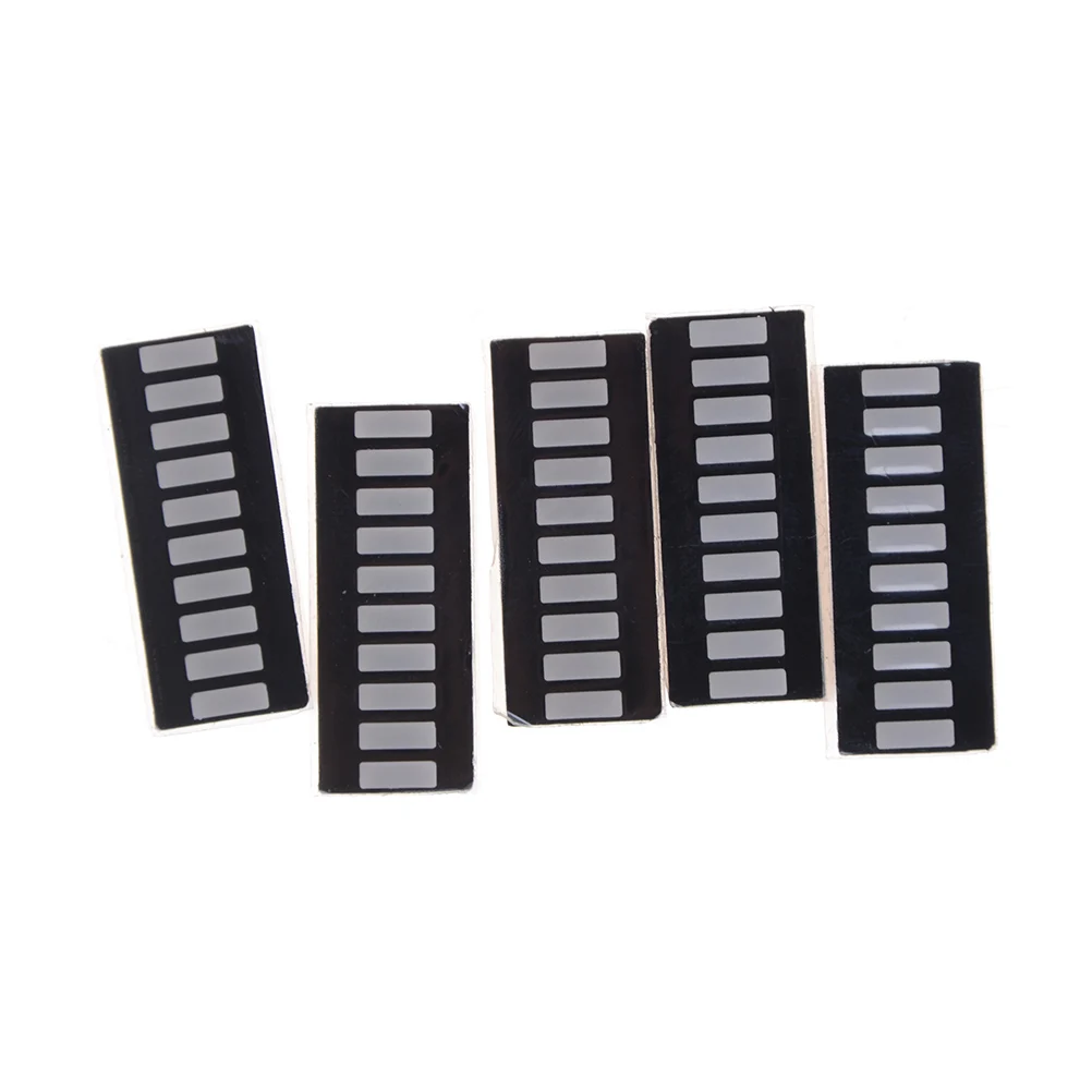 5Pcs/lot 10 segment display device tricolor LED light column led bargraph Connectors For Electrical Accessories | Обустройство дома